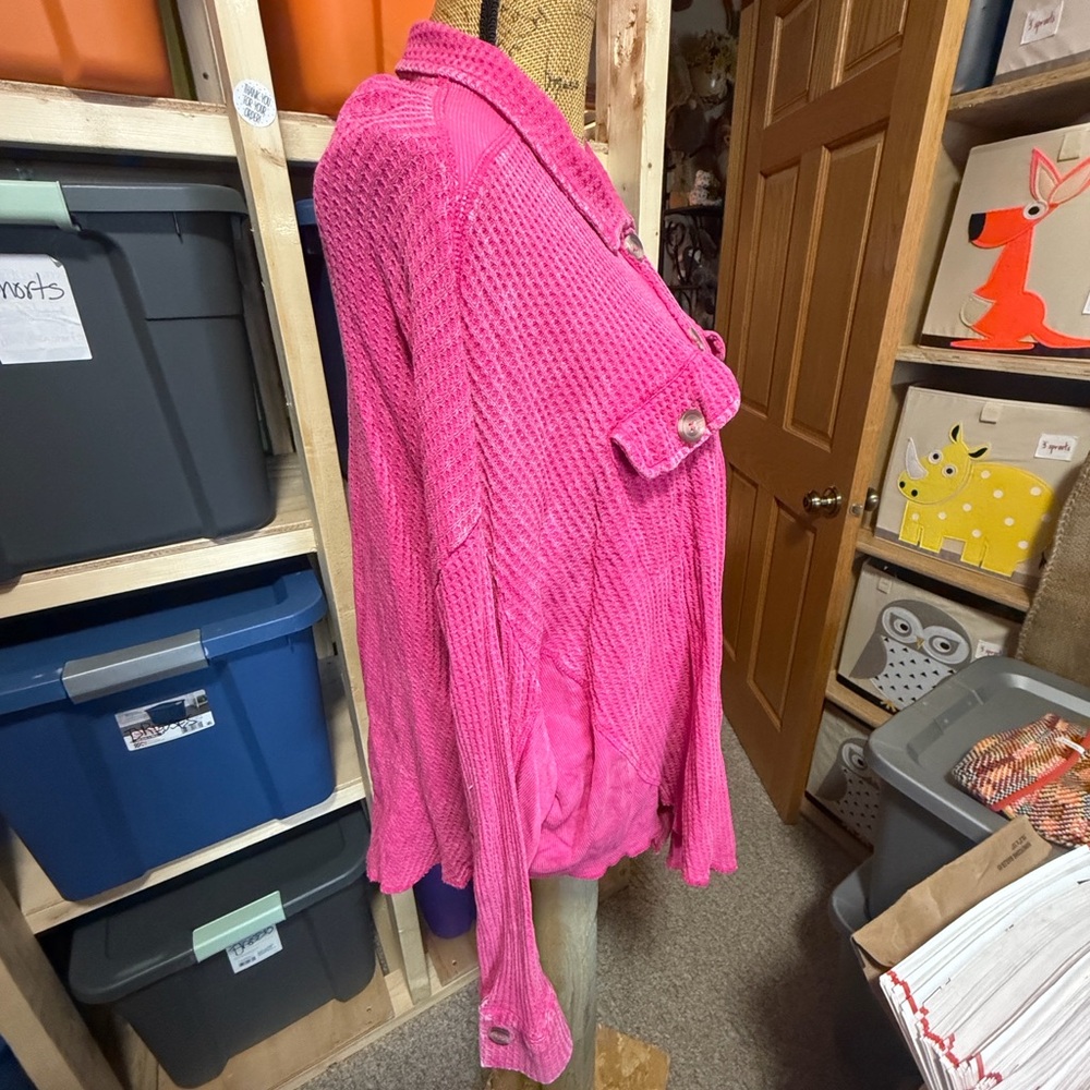 Zenana Outfitters Pink Jacket - Picture 11 of 16
